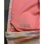 Aerie NEW Pink Space Dye Pique Scoop Bikini Top Size Large Removable Pads Photo 4