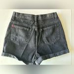Urban Outfitters BDG  mom high-rise size 30 black denim shorts Photo 9
