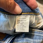 Indigo Blue  Distressed Cropped Jeans Photo 7