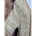 Free People fringe knit Duster Poncho Lucia Size Small Boho Festival Cardigan Photo 6