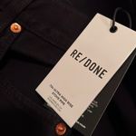 RE/DONE  70s Ultra High Rose Stove Pipe Jeans New With Tags Photo 2
