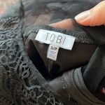 Tobi  black mesh top dress small Photo 7