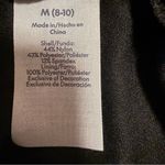 No Boundaries  Black Velvet Leopard Print Maxi Mesh Skirt Medium Photo 6