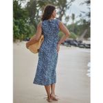 ✨RipSkirt Night Blooms Maxi Dress Sleeveless Summer Sun Sz L Dress✨ Gray Size L Photo 2