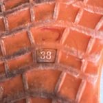 Omega Knit Walking‎ Shoes White Orange Size 38 Women’s 7.5 Photo 10