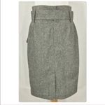 Dalia Collection Classic wool blend belted skirt 8 Photo 2
