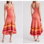 Veronica Beard  Fitz ruched cotton-blend poplin midi dress, Size 0, $550 Photo 8