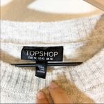 Topshop Grey Wide Sleeve Sweater Photo 2