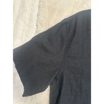 BDG ‎ Urban Linen Souvenir Button-Down Shirt Black Size L Photo 2
