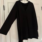 Universal Standard  Clean Column Tunic Black Size Medium Plus‎ Size 2X 18-20 Top Photo 3