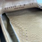 Cole Haan  metallic Leather Loafer Mules Size 7 slide braid detail Photo 8