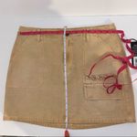 Hudson Jeans Faded Bronze Cargo-Pocket Miniskirt Women size 30 NEW Photo 10