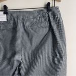 Talbots NEW Gingham Chatham Ankle Pant Black White size 16W Photo 3