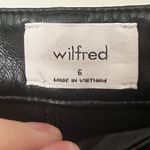 Wilfred NEW Aritzia The Melina High-waisted Vegan Leather Pants Black Photo 9