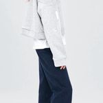 ZARA Graphic Cropped Sweater Photo 1