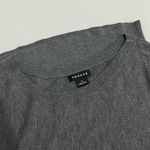 Trouve Off the Shoulder Sweater Tunic Heathered Gray Size XS Loose Fit Photo 8