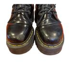 Dr. Martens  Black Jadon Leather Platform Combat Boots Women's Size EU 38, US 7 Photo 4