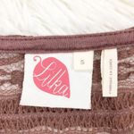 Anthropologie Lilka Colette Brown Lace Top Small Photo 4