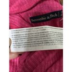 Abercrombie & Fitch Y2k NWT Chic S Hot Pink Ribbed Mockneck Sleeveless TankTop Photo 3