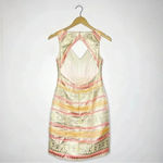 Anthropologie MINUET  ZIG ZAG OPEN BACK DRESS Size Small Photo 5