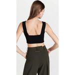 ALC Frank A.L.C Jordana Bra in Black Medium New Womens Cropped Tank Top Photo 10