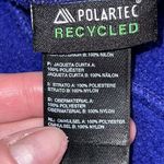 The North Face The Jacket Womens Small Blue Purple Grey Fleece Polartec Denali Coat Photo 7