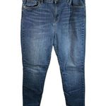 Kut From The Kloth  Jeans Women's size 16 dark wash Mid Rise Skinny ankle, Blue Photo 0