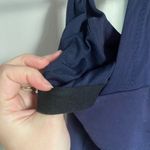 Lululemon  Scoop Me Up Navy Blue Tank Top Built in Bra Medium Athletic Lounge Gym Photo 4