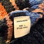 Woven Heart  Women's Striped Sweater in Red, Blue, and Black Photo 8