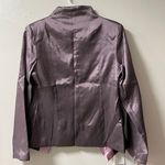 Vintage J. Peterman 100% Silk Purple Lavender Jacket Size M Size M Photo 2