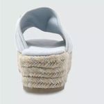 Nalho Women's Sai Vegan Suede Yoga Mat Espadrilles Platform Sandals Size 8 Blue Photo 3