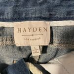 Hayden  Los Angeles Paper Bag Distressed Denim Skirt Size Large Trendy Photo 4