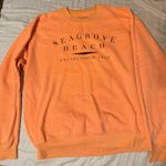 bright orange seagrove beach sweatshirt Size M Photo 0