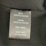 Torrid  Dress Midi Flutter Sleeves Lace Up Back Round Neck Chiffon Lined Black Photo 12