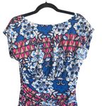 Anthropologie MEADOW RUE Batik Gardenia Floral Rayon Jersey Dress S Like new Photo 6