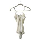 Victoria's Secret  Vtg Y2K White Beaded Lace Satin Lingerie Robe Set Bride Honeym Photo 8