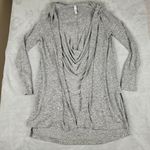 Athleta  Harmony Wrap Women's Cardigan Grey Long Sleeve Hooded Size S Small Photo 2