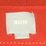 Maeve Anthropologie  Rust Lace Detail Button Up Long Sleeved Top Sz S Photo 5