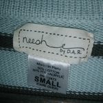 Anthropologie Neesh D.A.R. S Aqua Stripe Bolero Top Photo 5