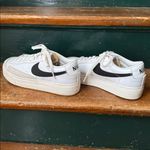 Nike White and Black Low-Top Blazer Low ‘77 Sneakers 8.5 Photo 5