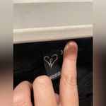 Windsor  Black Denim Jeans Distressed Crop 3 High Rise Waist Photo 3