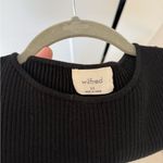 Aritzia  black mini dress with cutout Photo 1