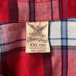 Faded Glory  Plaid Button Down Top Size XXL Photo 3