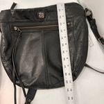 Elliott Lucca Black Round Leather Purse Photo 7