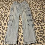 Lovegen Light Blue Cargo Jeans Size undefined Photo 0