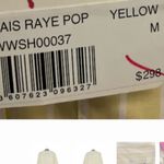 Zadig & Voltaire  Long Sleeve Tais Raye button up Shirt NWT $250 classic designer Photo 6