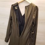 {6} Taylor Gold Shimmer Dress Holiday Party Cocktail Wedding Photo 7