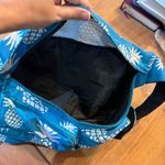 The Kamo womens pineapple crossbody sling backpack blue Photo 4