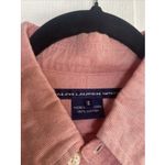 Ralph Lauren  Sport Womens 12 Pink Long Sleeve Cotton Dress Shirt Boyfriend Photo 4
