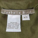 Isabella Bird Olive Green Mosaic Sleeveless Sun Dress Midi Dress Extra Small Size XS Photo 4